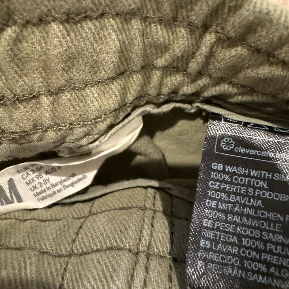 H&M FOREST GREEN Cotton Pants - Picture 3 of 5